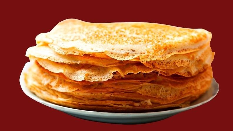 mga pancake sa diyeta sa kefir